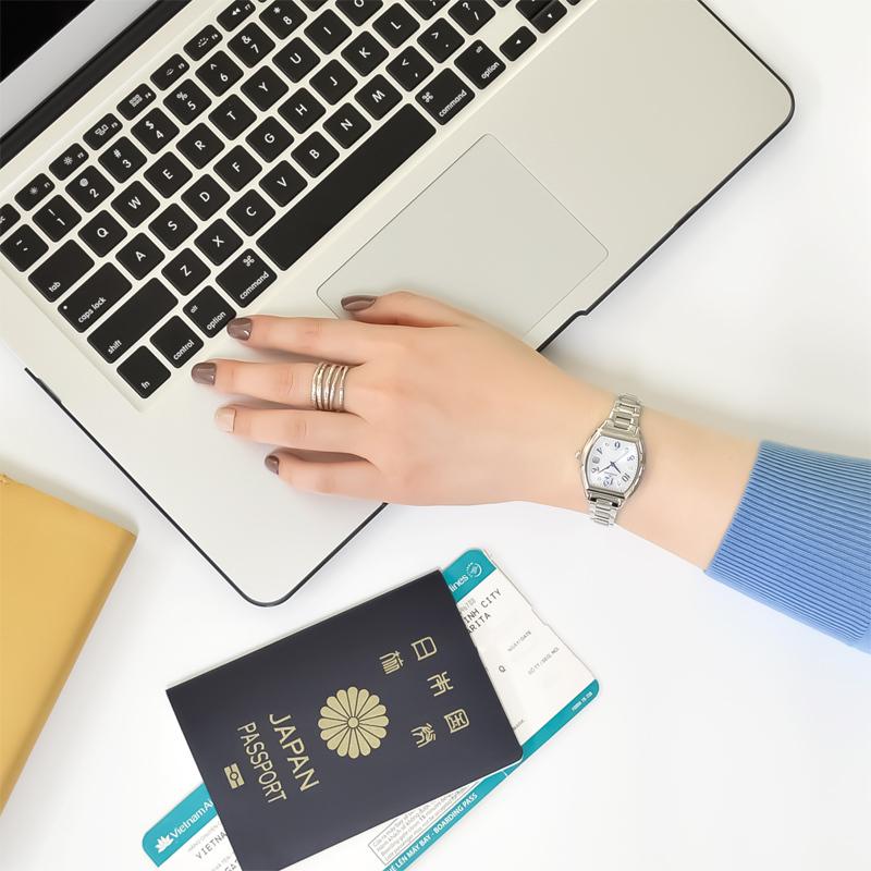 ザ・クロックハウス ビジネスカジュアル LBC1005-WH1A レディース 腕時計 ソーラー トノー ステンレス ホワイト 雑誌掲載 着用モデル | THE CLOCK HOUSE | 15