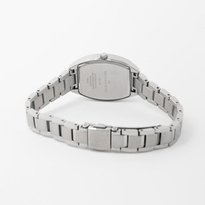 ザ・クロックハウス ビジネスカジュアル LBC1005-WH1A レディース 腕時計 ソーラー トノー ステンレス ホワイト 雑誌掲載 着用モデル | THE CLOCK HOUSE | 06