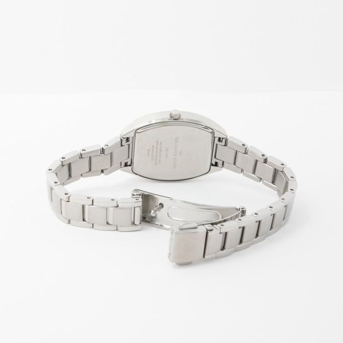 ザ・クロックハウス ビジネスカジュアル LBC1005-WH1A レディース 腕時計 ソーラー トノー ステンレス ホワイト 雑誌掲載 着用モデル | THE CLOCK HOUSE | 07