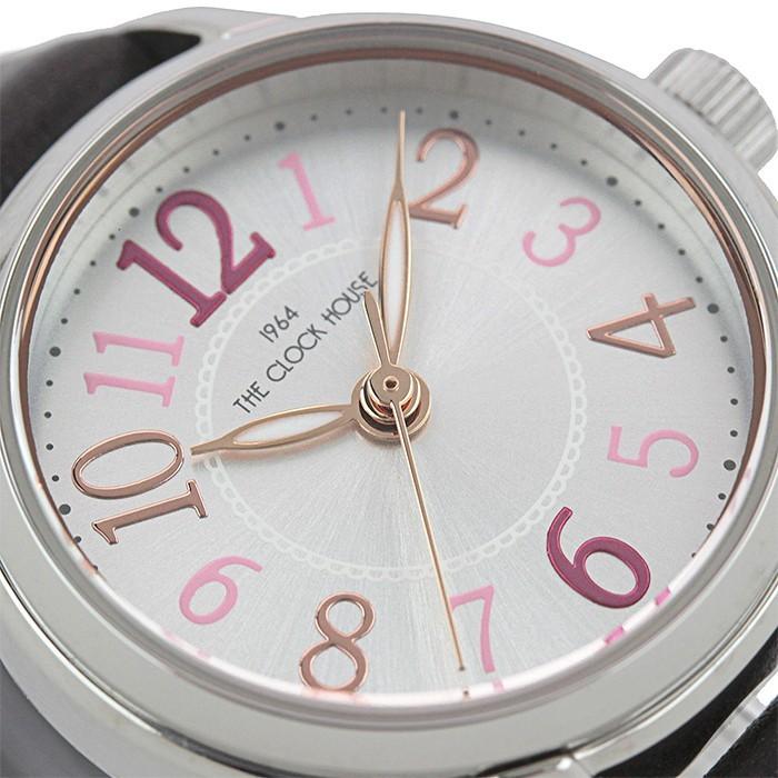 ザ・クロックハウス ビジネスカジュアル LBC5001-SI4B レディース 腕時計 クオーツ 電池式 シルバーダイヤル ブラウン 革ベルト | THE CLOCK HOUSE | 06