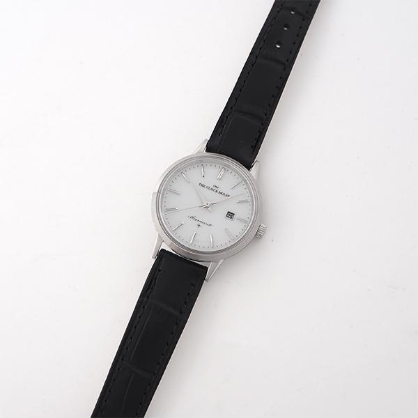 ザ・クロックハウス カスタマイズウォッチ クラシックフォーマル LBF1008-WH1 レディース 腕時計 ソーラー 革ベルト ホワイト カレンダー | THE CLOCK HOUSE | 14