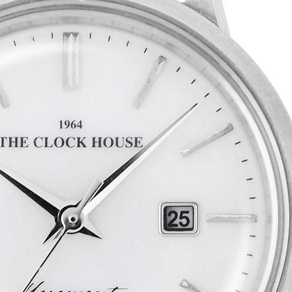 ザ・クロックハウス カスタマイズウォッチ クラシックフォーマル LBF1008-WH1 レディース 腕時計 ソーラー 革ベルト ホワイト カレンダー | THE CLOCK HOUSE | 09