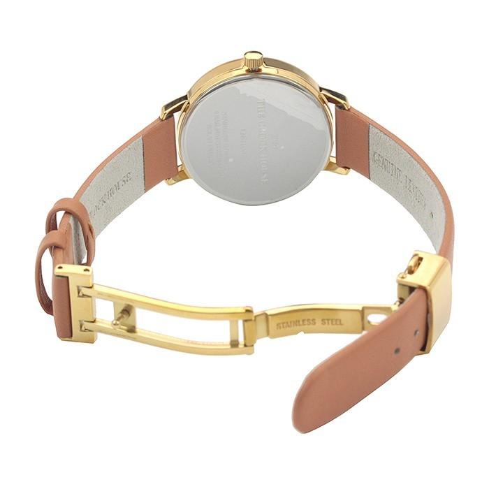 ザ・クロックハウス LNC1002-WH3B ナチュラルカジュアル 腕時計 レディース ソーラー ベージュ革ベルト ホワイト 雑誌掲載 | THE CLOCK HOUSE | 06