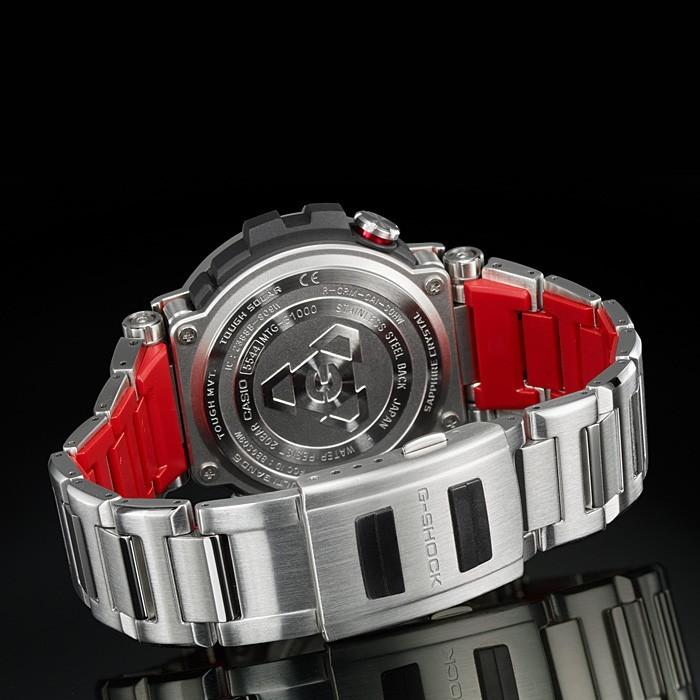 G-SHOCK MTG-B1000D-1AJF MT-G 電波ソーラー シルバー MT-G G-SHOCK MTG-B1000D-1AJF メンズ 腕時計 電波ソーラー Bluetooth