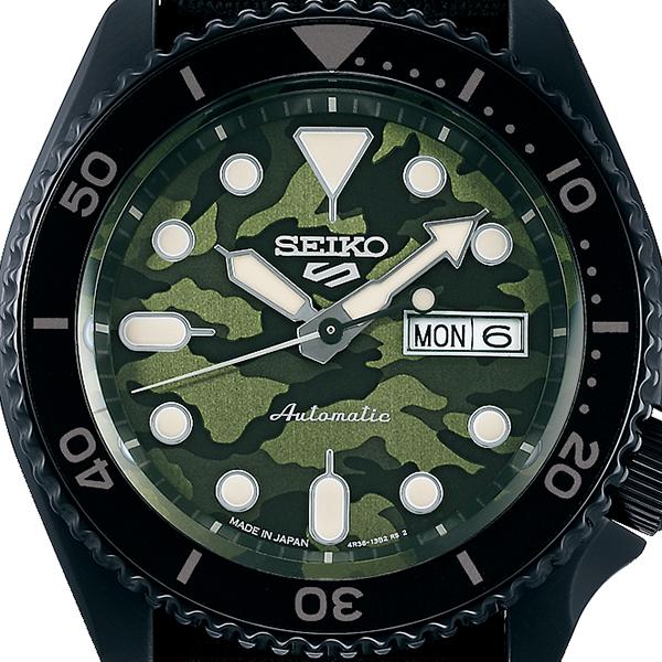 Seiko 5 セイコー 5スポーツ SKX Street Style カモフラージュ