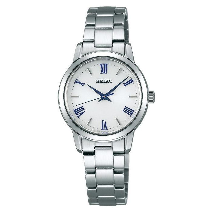 セイコー セレクション レディース 腕時計 ソーラー メタルベルト ホワイト ペアモデル STPX047｜theclockhouse-y｜02