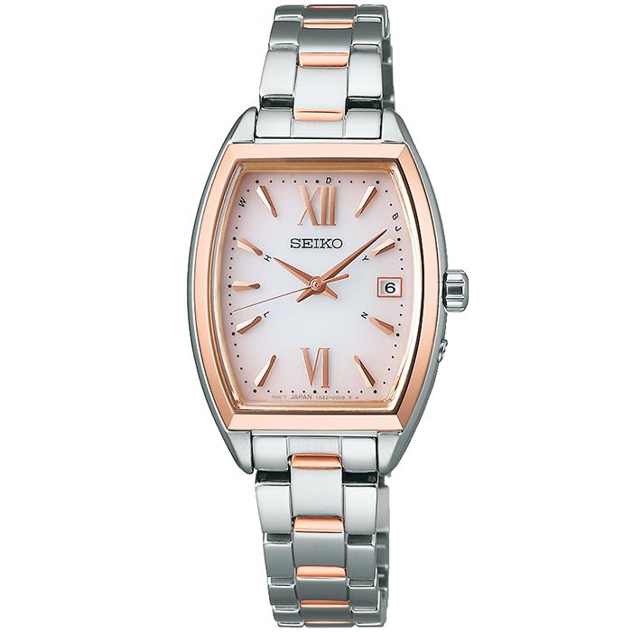 【未使用】SEIKO SWFH126 レディース腕時計 ソーラー ピンクゴールド SEIKO SELECTION セイコー セレクション Sシリーズ SWFH126 レディース