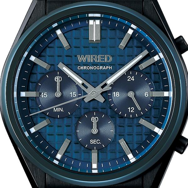 美品☆セイコー SEIKO ワイアード クロノグラフ メンズ腕時計 稼働 WIRED セイコー ワイアード Reflection リフレクション AGAT444