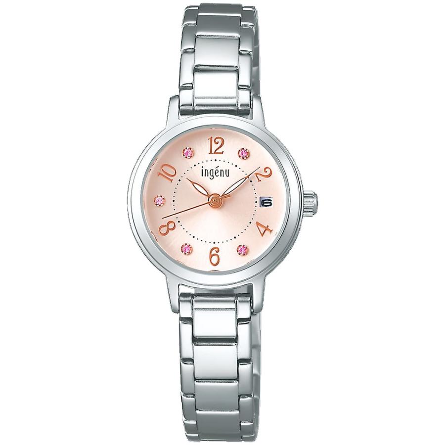 電池新品　バレンシアガ　ラウンド クォーツ　 腕時計 レディース　シルバー ALBA（SEIKO） アルバ アンジェーヌ クオーツ AHJK445 レディース