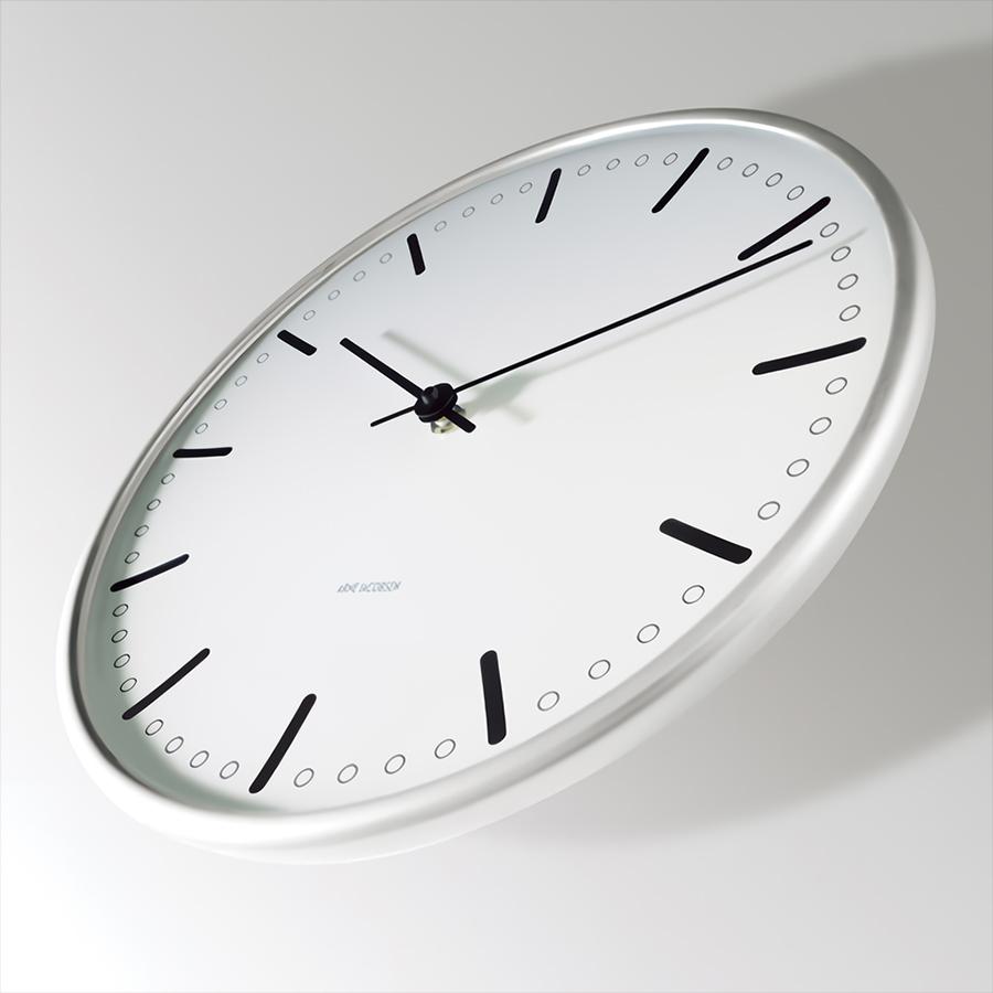 ARNE JACOBSEN（アルネ ヤコブセン） シティホール 210mm 掛時計