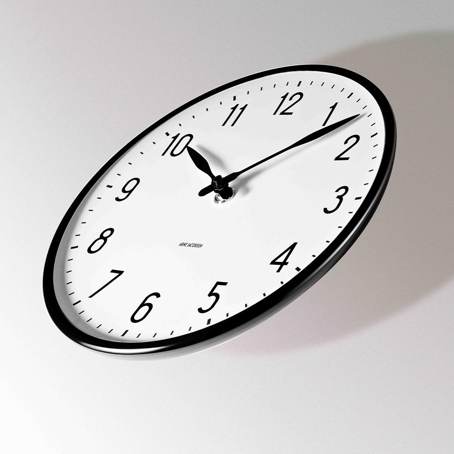 ARNE JACOBSEN（アルネ ヤコブセン） ステーション 210mm 掛時計