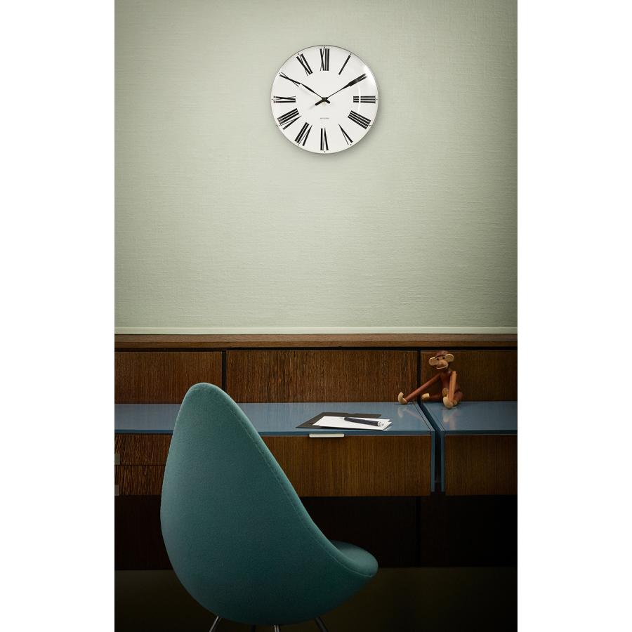 ARNE JACOBSEN（アルネ ヤコブセン） ローマン 掛時計 ウォール