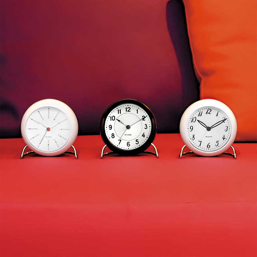 ARNE JACOBSEN（アルネ ヤコブセン） BANKERS バンカーズ 目覚まし時計