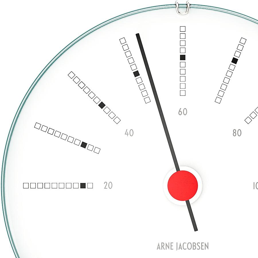 ARNE JACOBSEN（アルネ ヤコブセン） バンカーズ 掛湿度計 120mm ARNE