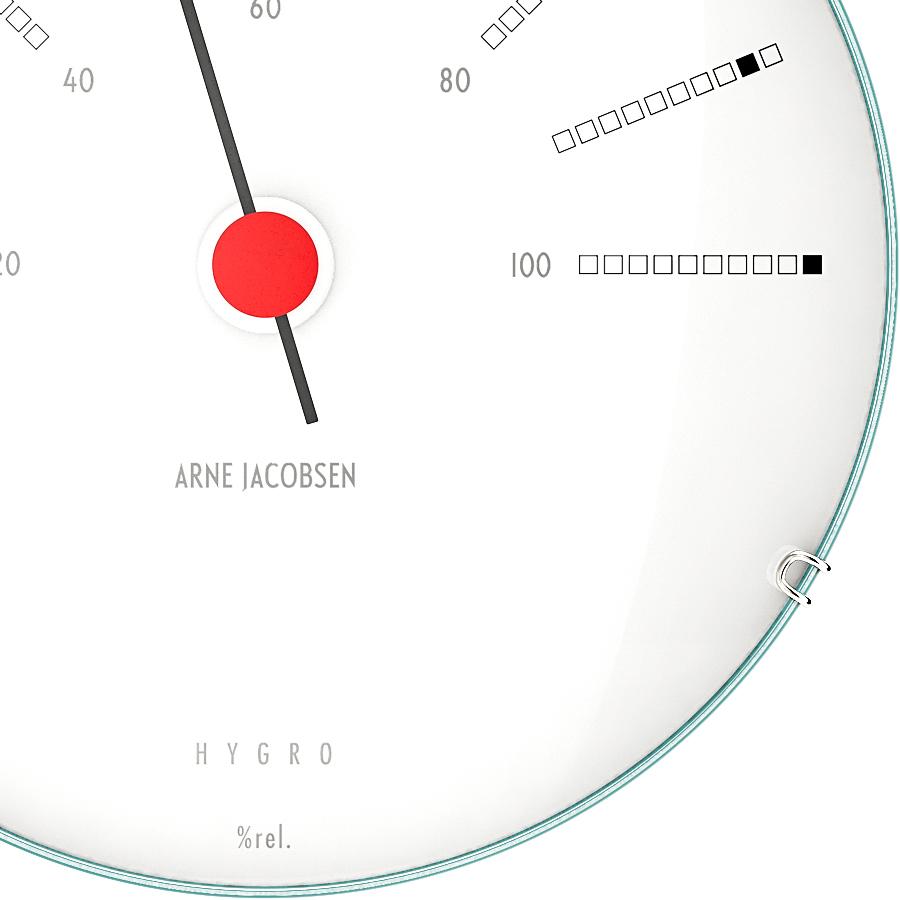 ARNE JACOBSEN（アルネ ヤコブセン） バンカーズ 掛湿度計 120mm ARNE