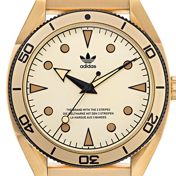 34 割引素晴らしい Adidas アディダス Fashion ファッション Edition Two エディション トゥー Aofh204 メンズ 腕時計 クオーツ 電池式 メッシュバンド ゴールド メンズ腕時計 腕時計 アクセサリー ファッション Prisier Com