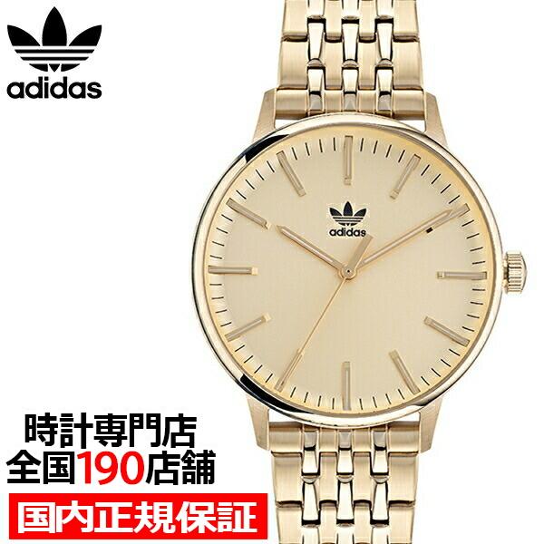 49 割引新作揃え Adidas アディダス Style スタイル Code One コード ワン Aosy224 メンズ 腕時計 クオーツ 電池式 ゴールド メタルバンド メンズ腕時計 腕時計 アクセサリー ファッション Wego Cz