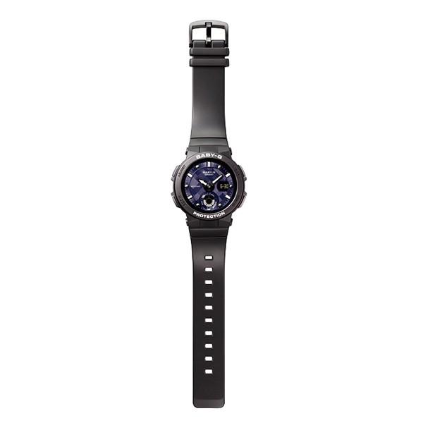 BABY-G ベビージー BGA-250-1AJF カシオ レディース 腕時計 アナデジ ブラック ウレタン ビーチトラベラーシリーズ 国内正規品の画像