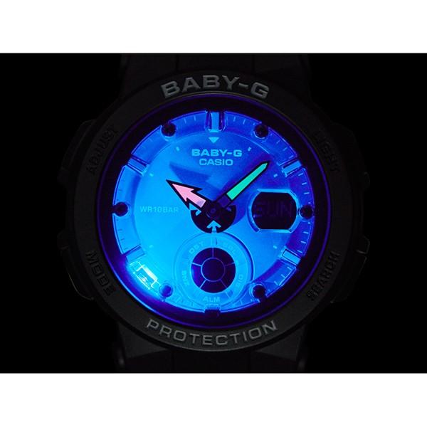 BABY-G ベビージー BGA-250-1AJF カシオ レディース 腕時計 アナデジ ブラック ウレタン ビーチトラベラーシリーズ 国内正規品の画像