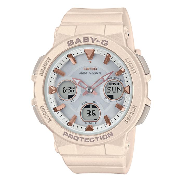 BABY-G ベビージー 電波ソーラー レディース 腕時計 アナログ デジタル 