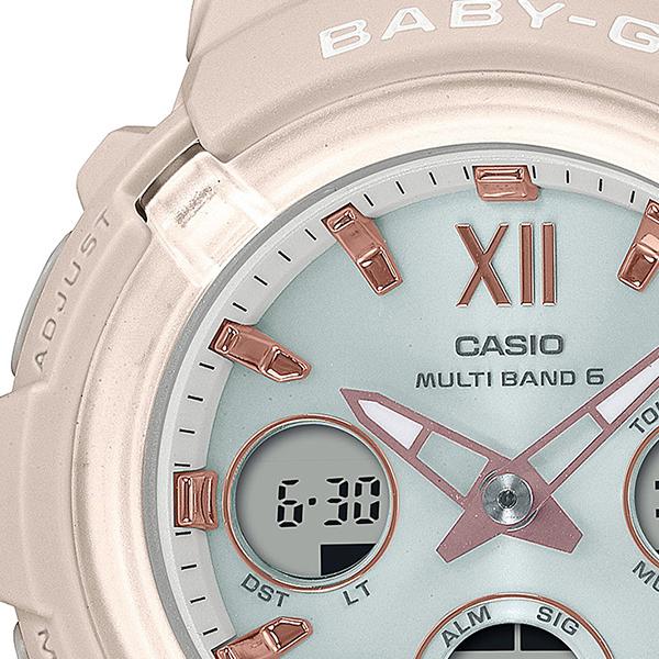 BABY-G ベビーG BGA-2800シリーズ BGA-2800-4A2JF レディース 腕時計 電波ソーラー アナデジ 樹脂バンド ピンクベージュ 国内正規品 カシオ｜theclockhouse｜04