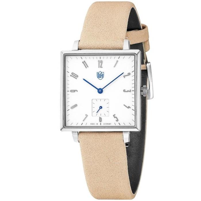 ドゥッファ グロピウス スクエア Df 9025 01 メンズ 腕時計 クオーツ 革ベルト ホワイト スモールセコンド ザ クロックハウスpaypayモール店 通販 Paypayモール