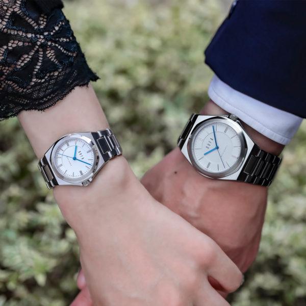 ドゥッファ Wachsmann ヴァックスマン ペアモデル Df 9037 11 メンズ 腕時計 メカクオーツ メタルバンド ホワイト Df 9037 11 ザ クロックハウス Plus ヤフー店 通販 Yahoo ショッピング