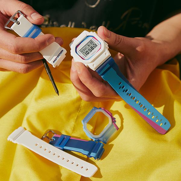 G-SHOCK Over Print ミスプリント 交換用ベゼル&バンドセット DWE 