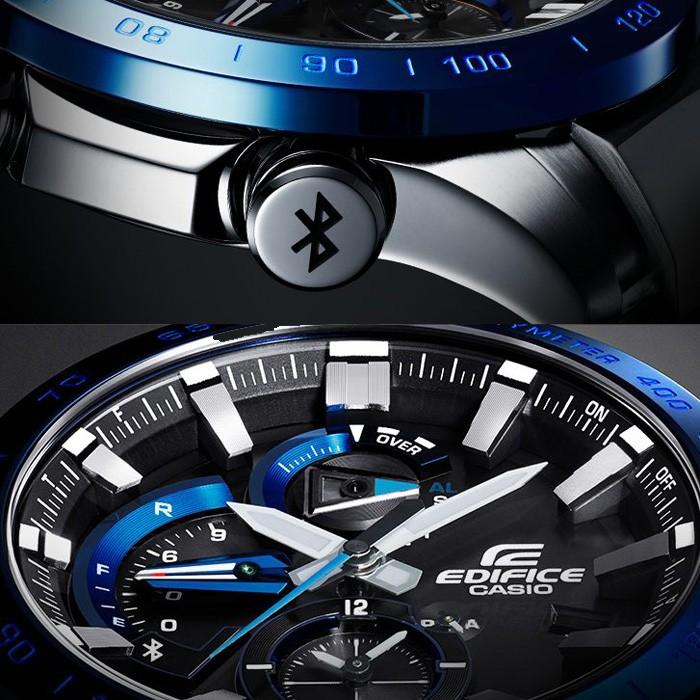 ［カシオ] 腕時計 エディフィス  ECB-800DB-1AJF メンズシルバー EDIFICE（CASIO） カシオ エディフィス EQB-800DB-1AJF メンズ