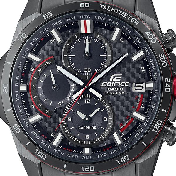 EDIFICE（CASIO） エディフィス カーボンファイバーダイアル EQW