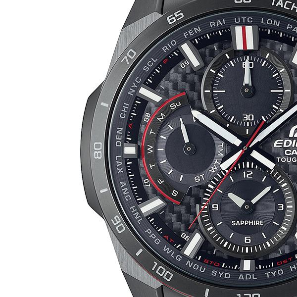 EDIFICE(CASIO) エディフィス カーボンファイバーダイアル EQW EDIFICE(CASIO) エディフィス カーボンファイバーダイアル EQW