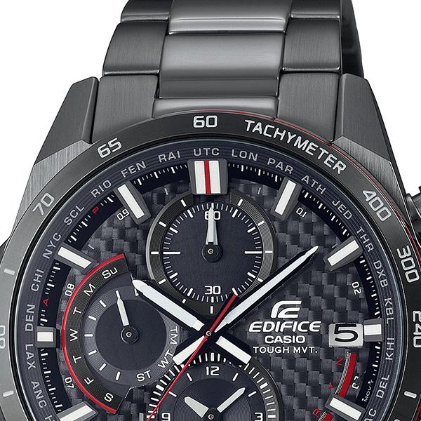 EDIFICE(CASIO) エディフィス カーボンファイバーダイアル EQW EDIFICE(CASIO) エディフィス カーボンファイバーダイアル EQW