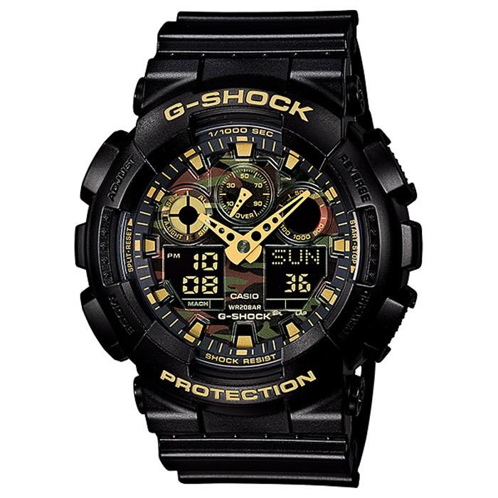 G-SHOCK ×NEWERA GA-100 ブラック/ゴールド G-SHOCK G-ショック GA100