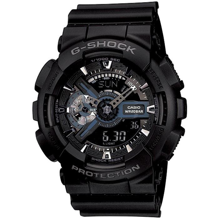 G-SHOCK GA-110-1BJF メンズ 腕時計 ブラック アナデジ ベーシック 