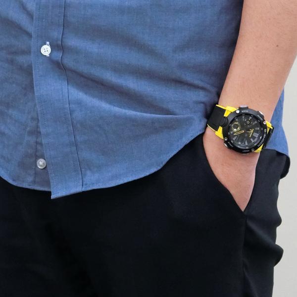 G-SHOCK GA-2000-1A9JF メンズ 腕時計 アナデジ カーボン