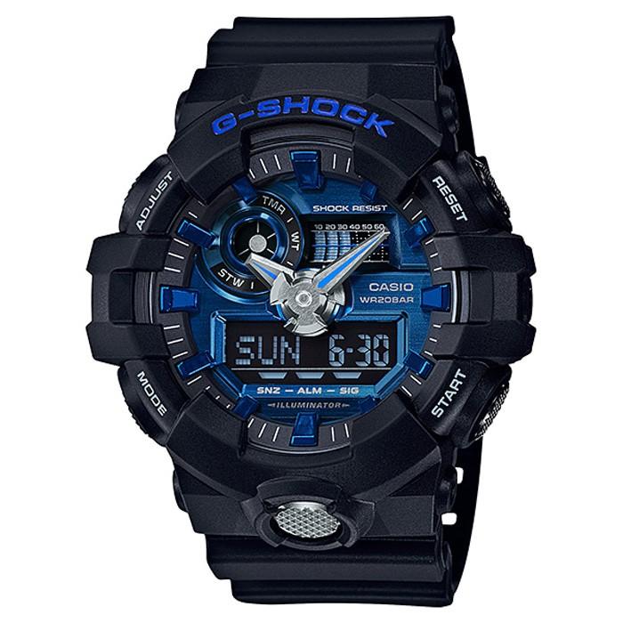 seiko, casio, g-shock まとめ22個 時計 G-SHOCK GA-710-1A2JF メンズ 腕時計 アナデジ ブラック ブルー GA-700