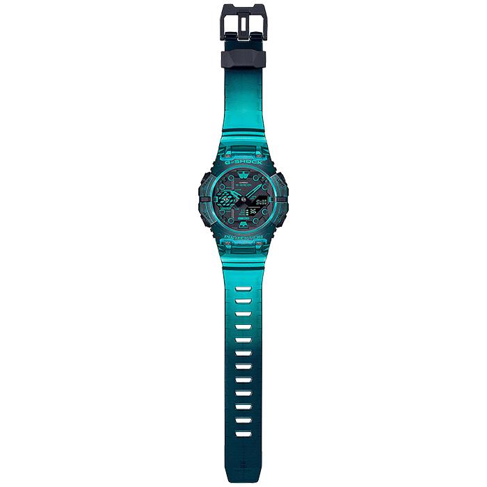 CASIO G-SHOCK 青色 デジタル腕時計　GA-001G G-SHOCK GA-B001G-2AJF メンズ 腕時計 電池式 Bluetooth アナデジ
