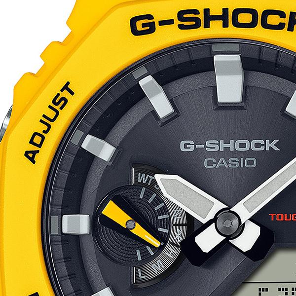 G-SHOCK 2100シリーズ オクタゴン GA-B2100C-9AJF メンズ 腕時計 ソーラー Bluetooth イエロー 国内正規品 カシオ｜theclockhouse｜04