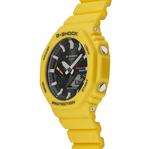 G-SHOCK 2100シリーズ オクタゴン GA-B2100C-9AJF メンズ 腕時計 ソーラー Bluetooth イエロー 国内正規品 カシオ｜theclockhouse｜09