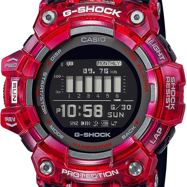 G-SHOCK ジーショック G-SQUAD ジースクワッド スケルトン GBD-100SM
