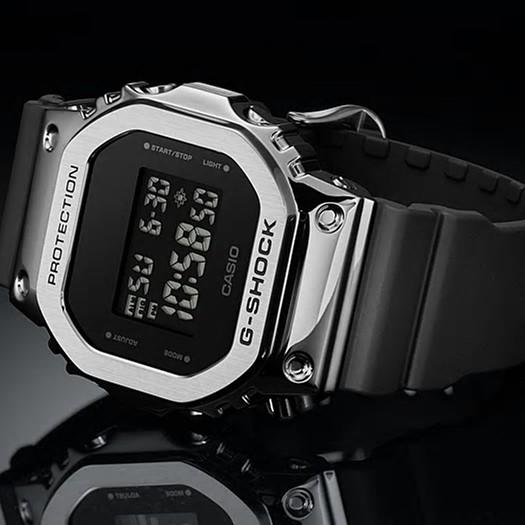G-SHOCK GM-5600-1JF メンズ 腕時計 シルバー メタル デジタル 5600 反転液晶 カシオ 国内正規品｜theclockhouse｜04