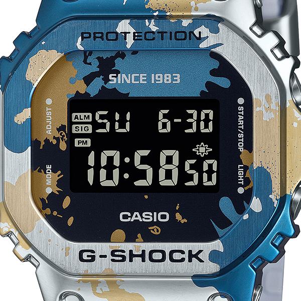 G-SHOCK メタルカバード ストリートスピリット GM-5600SS-1JR メンズ 腕時計 電池式 デジタル スクエア 反転液晶 国内正規品 カシオ｜theclockhouse｜03