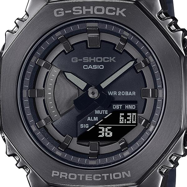 G-SHOCK ミッドサイズ メタルベゼル GM-S2100B-8AJF メンズ レディース