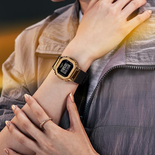 G-SHOCK メタルカバード ゴールド ブラック GM-S5600GB-1JF G-SHOCK メタルカバード ゴールド ブラック GM-S5600GB-1JF