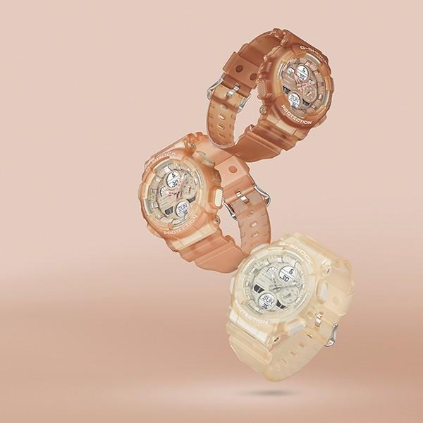 G ショック　GMAS140NC5A2JF G-SHOCK ミッドサイズ スケルトン GMA-S140NC-5A2JF メンズ