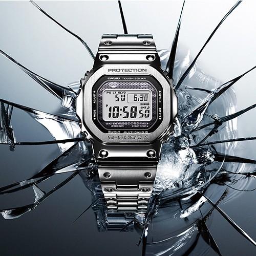 G-SHOCK FULL METAL フルメタル シルバー 電波ソーラー Bluetooth