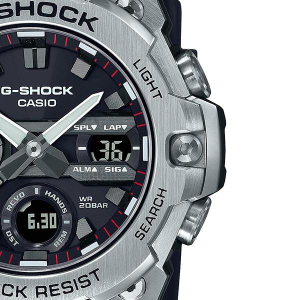 G-SHOCK G-STEEL GST-B400-1AJF メンズ 腕時計 ソーラー Bluetooth アナログ デジタル 樹脂バンド 薄型 カシオ 国内正規品 FINEBOYS＋時計vol.20 雑誌掲載｜theclockhouse｜05