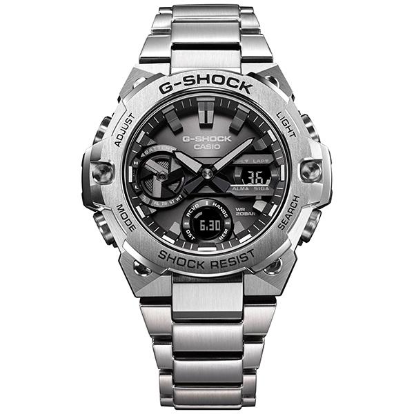 G-SHOCK G-STEEL GST-B400D-1AJF メンズ 腕時計 ソーラー Bluetooth アナログ デジタル メタルバンド 薄型 カシオ 国内正規品 FINEBOYS＋時計vol.20｜theclockhouse｜07