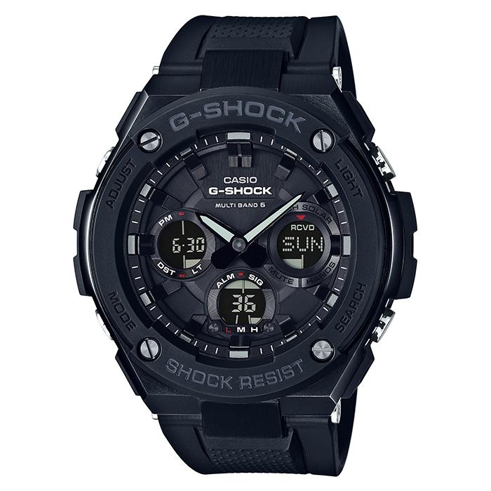 G-SHOCK G-STEEL 電波ソーラー メンズ 腕時計 アナログ デジタル ブラック GST-W100G-1BJF カシオ 国内正規品