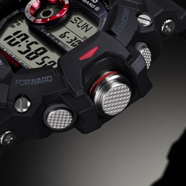 G-SHOCK RANGEMAN レンジマン 電波ソーラー メンズ 腕時計 デジタル カーボンファイバーインサートバンド ブラック GW-9400J-1JF カシオ 国内正規品｜theclockhouse｜06